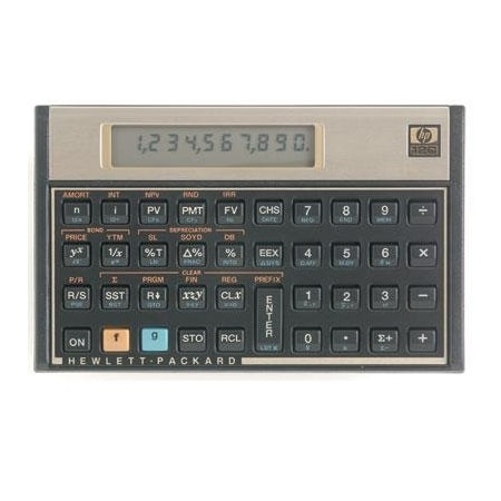 Hp CALCULATOR, FINANCIAL 12C#ABA